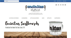 Desktop Screenshot of encinitassurfboards.com